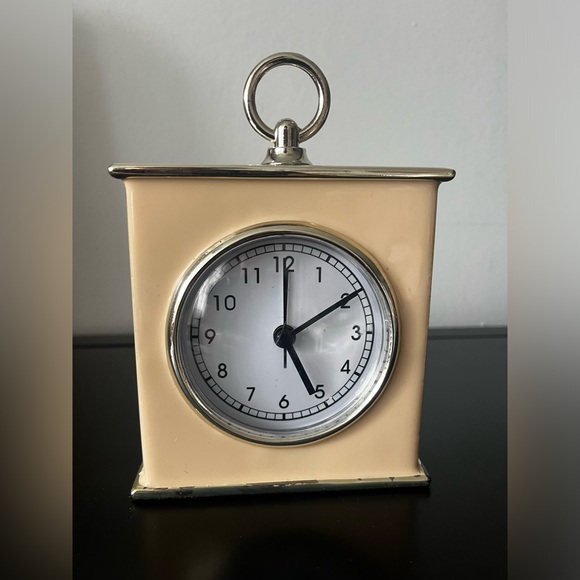 Metal Pottery Barn Bundle (Mail Organizer , Clock , Candle Holder ) - Picture 3 of 11